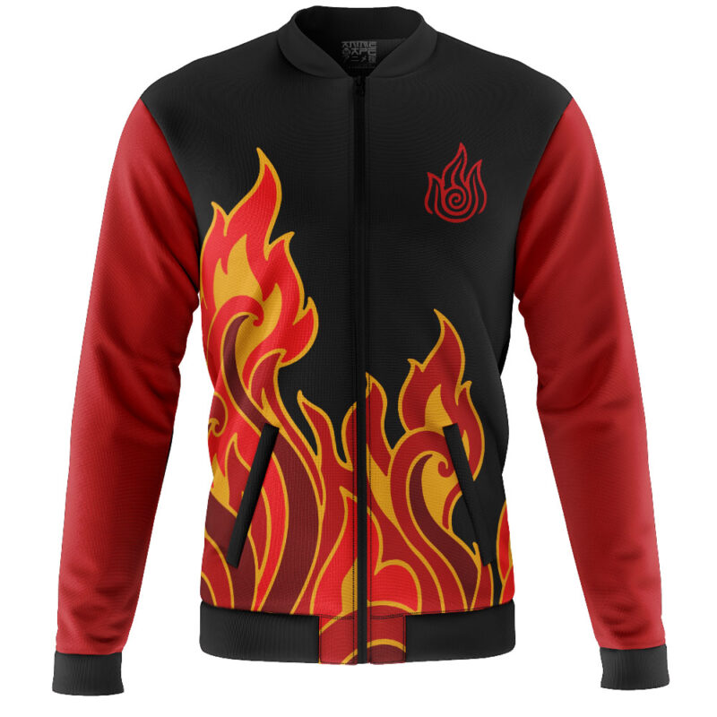 Firebender Zuko Avatar The Last Airbender Casual Bomber Jacket