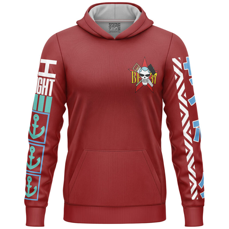 Franky One Piece Streetwear Lightweight Hoodie - Image 2