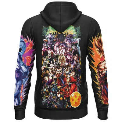 Frieza Saga DBZ Streetwear Lightweight Hoodie