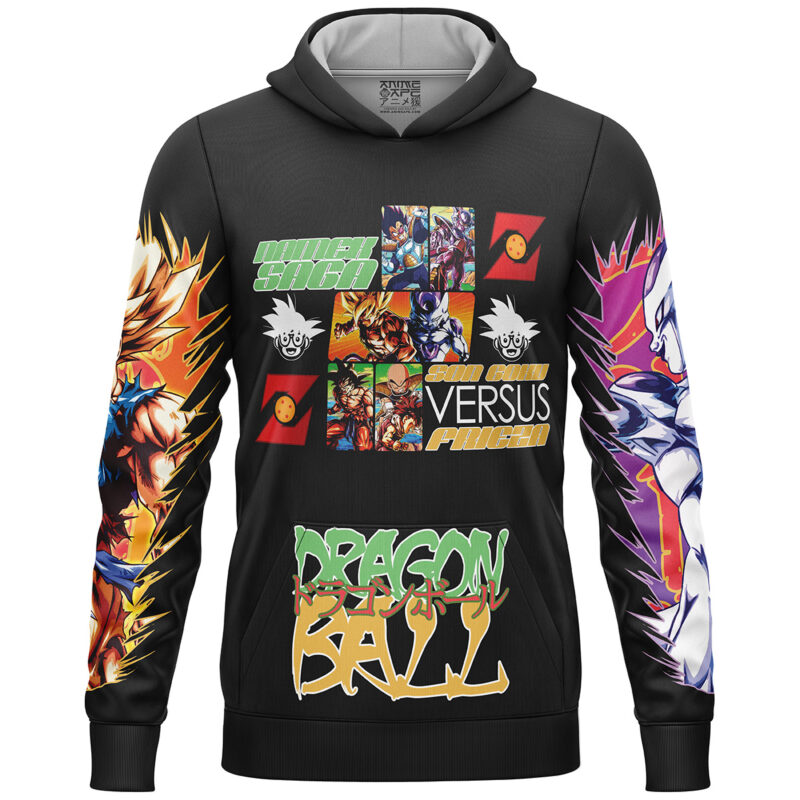 Frieza Saga DBZ Streetwear Lightweight Hoodie - Image 2