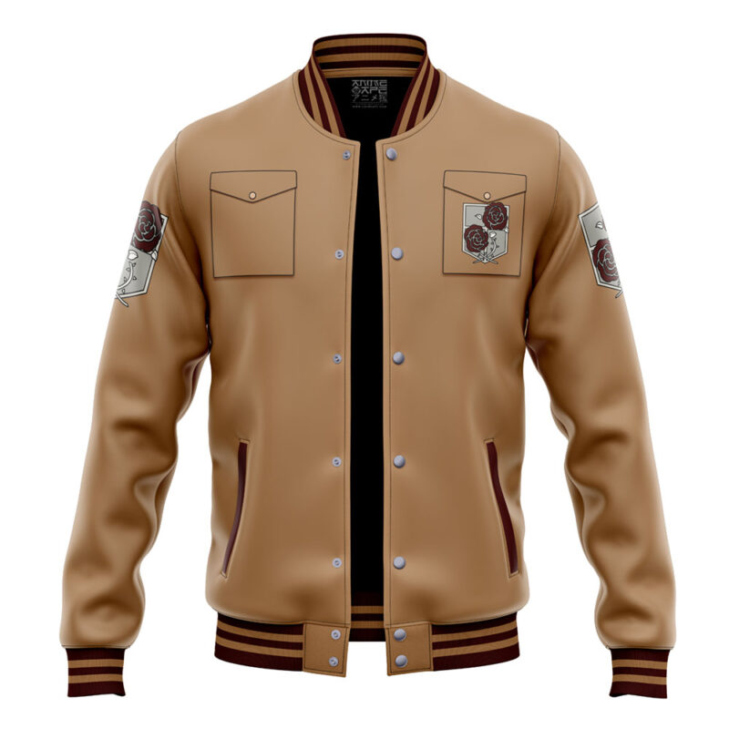 Garrison Attack on Titan Varsity Jacket - Image 4