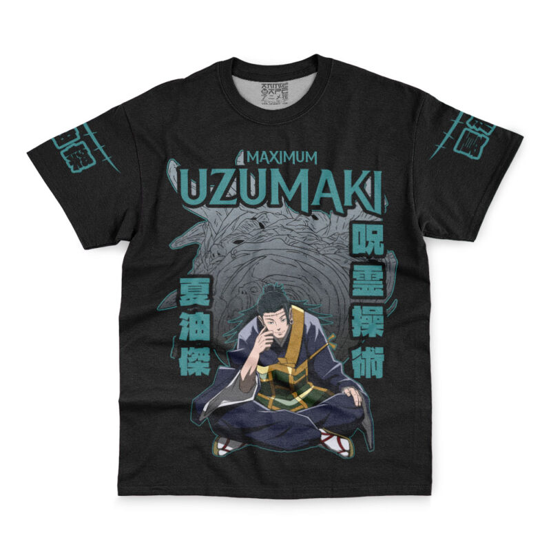 Geto Suguru Uzumaki Jujutsu Kaisen Streetwear T-Shirt - Image 2