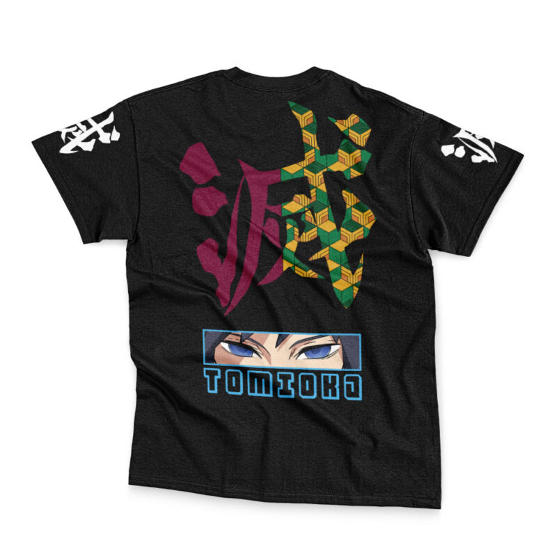 Giyu Tomioka Don't Cry Demon Slayer Streetwear T-Shirt - Image 4