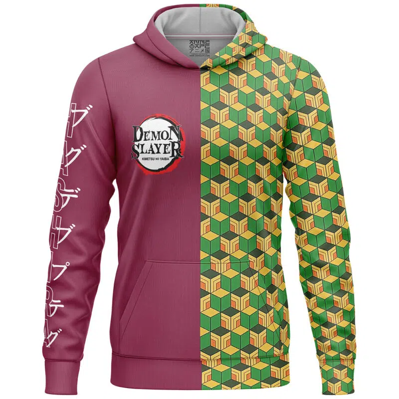 Giyu Tomioka Haori Demon Slayer Lightweight Hoodie - Image 2