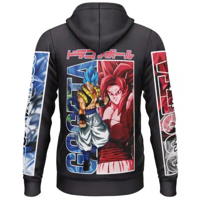 Gogeta Dragon Ball Fighterz Streetwear Lightweight Hoodie