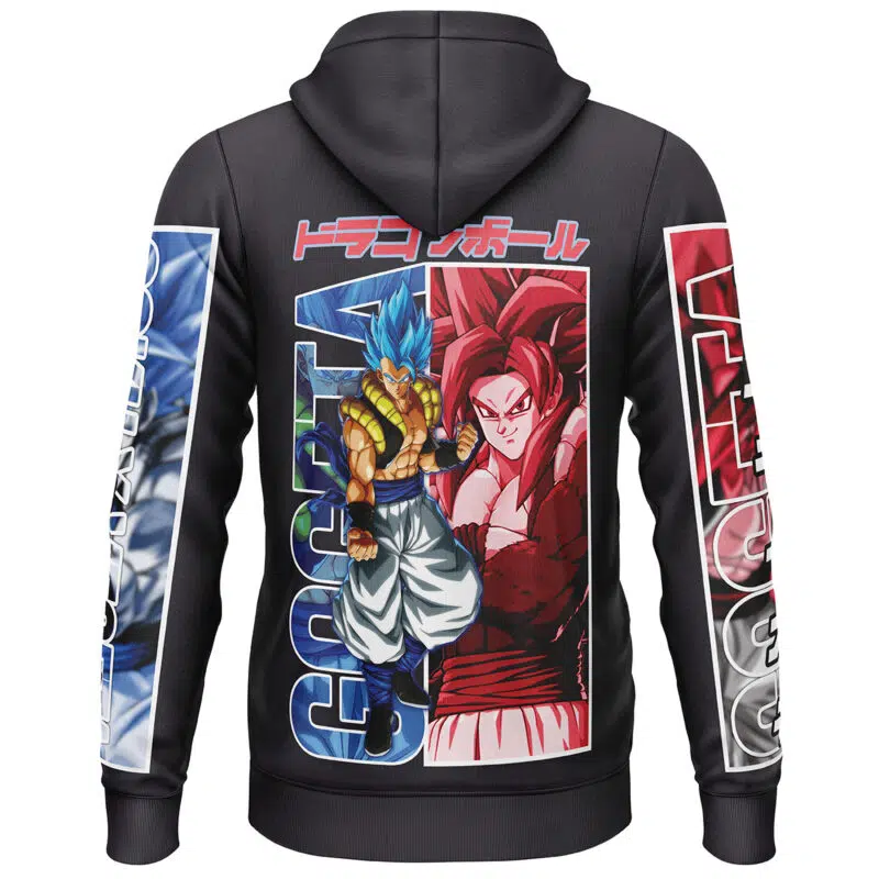Gogeta Dragon Ball Fighterz Streetwear Lightweight Hoodie