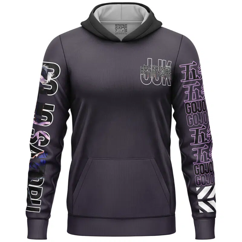 Gojo Satoru Jujutsu Kaisen Streetwear Lightweight Hoodie - Image 2