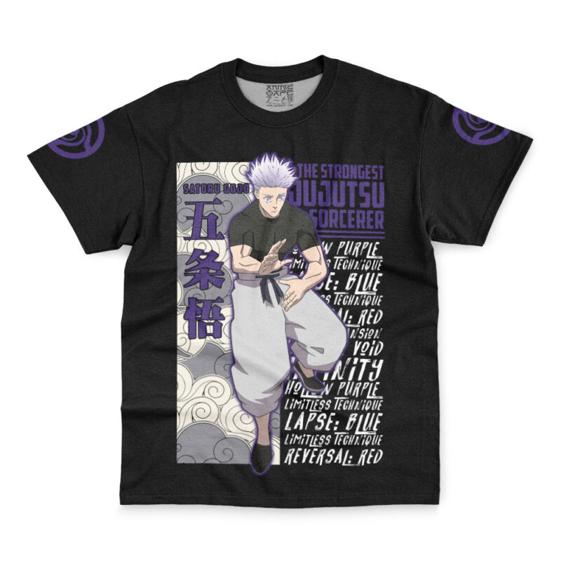 Gojo Satoru The Strongest Jujutsu Kaisen Streetwear T-Shirt - Image 2