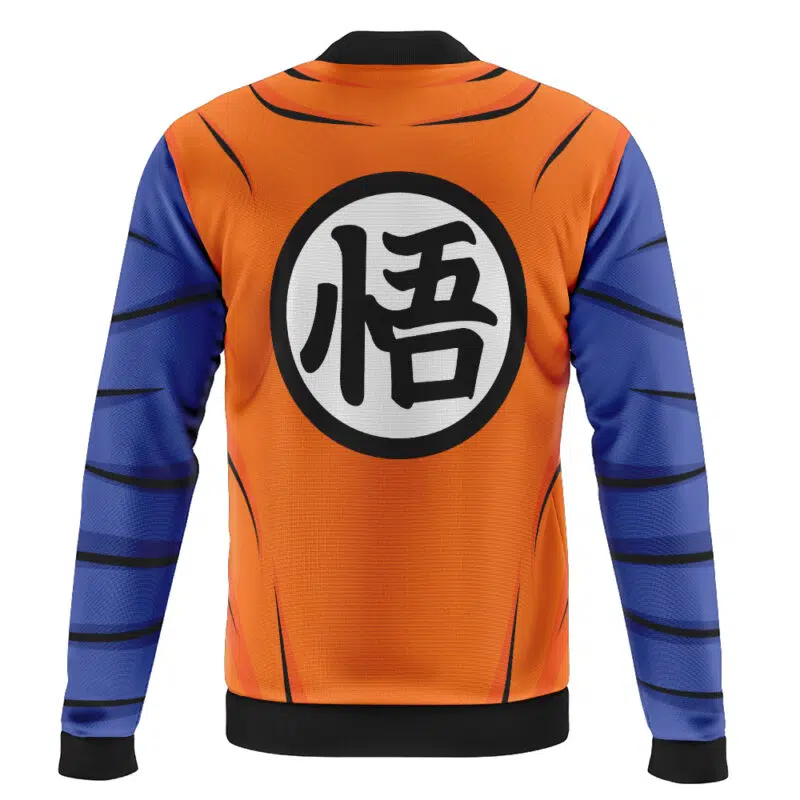 Goku Gi DBZ Casual Bomber Jacket - Image 2