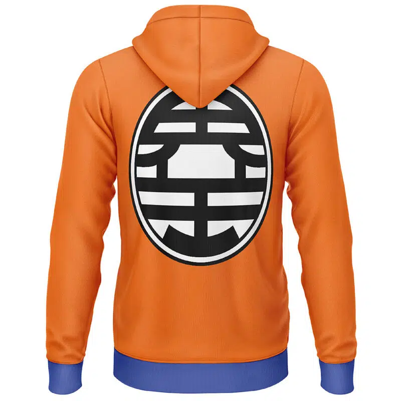 Goku Kame Kai DBZ Lightweight Hoodie - Image 2