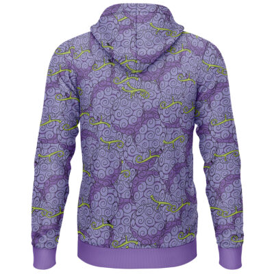 Gomu Gomu No Mi One Piece Lightweight Hoodie