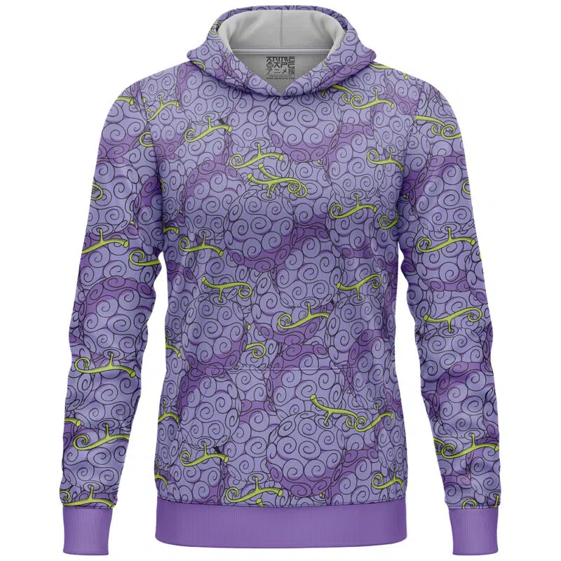 Gomu Gomu No Mi One Piece Lightweight Hoodie