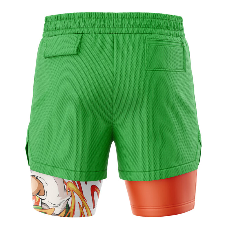Gon Freecs V2 Hunter X Hunter 2-in-1 Performance Shorts - Image 4