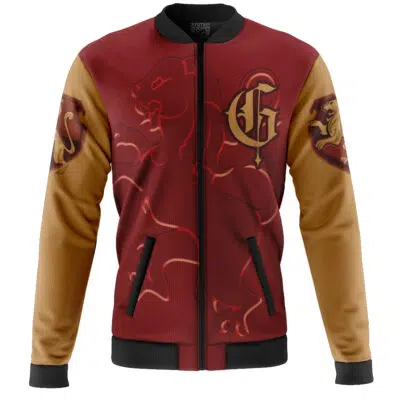 Gryffindor Hogwarts Legacy Harry Potter Casual Bomber Jacket