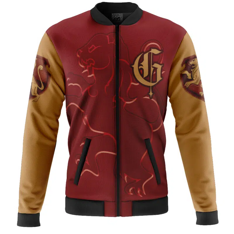 Gryffindor Hogwarts Legacy Harry Potter Casual Bomber Jacket