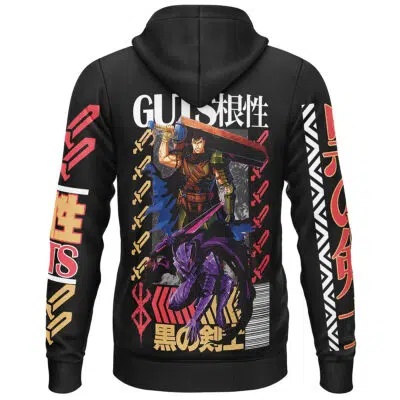 Guts V2 Berserk Streetwear Lightweight Hoodie