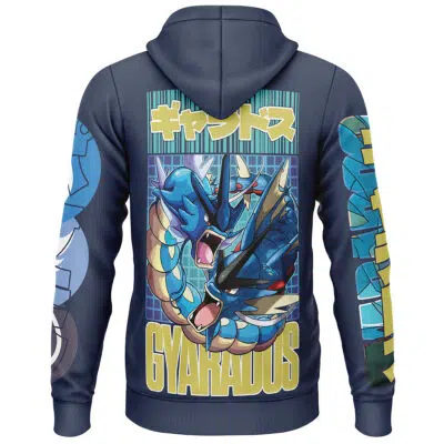 Gyarados Pokemon Streetwear Lightweight Hoodie