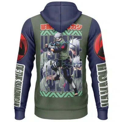 Hatake Kakashi Shippuden Streetwear Lightweight Hoodie