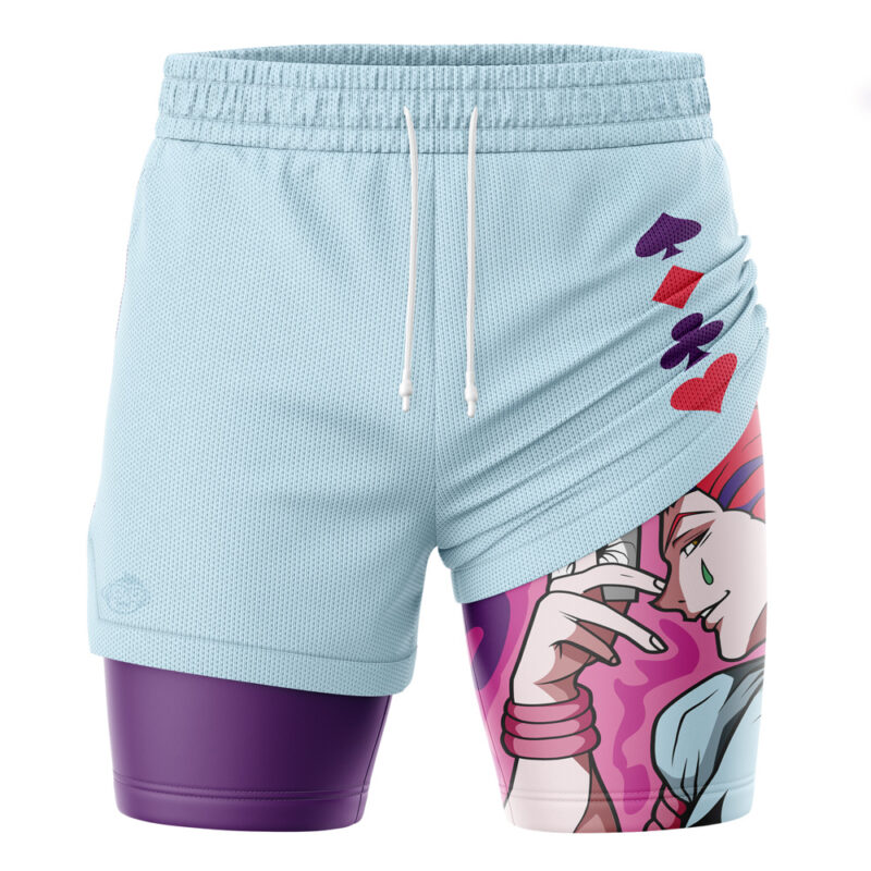 Hisoka The Magician Hunter X Hunter 2-in-1 Performance Shorts