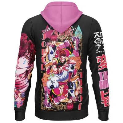 Hisoka V2 Hunter x Hunter Streetwear Lightweight Hoodie
