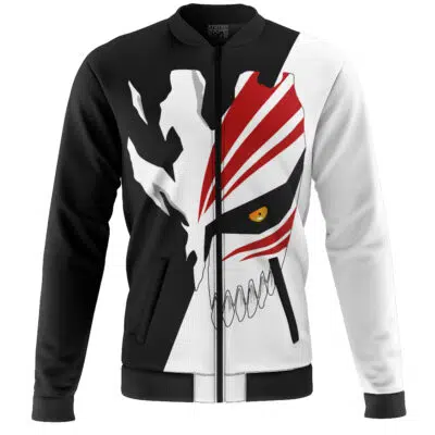 Ichigo Hollow Mask Bleach Casual Bomber Jacket