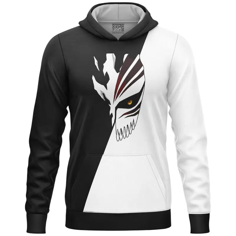 Ichigo Hollow Mask Bleach Lightweight Hoodie