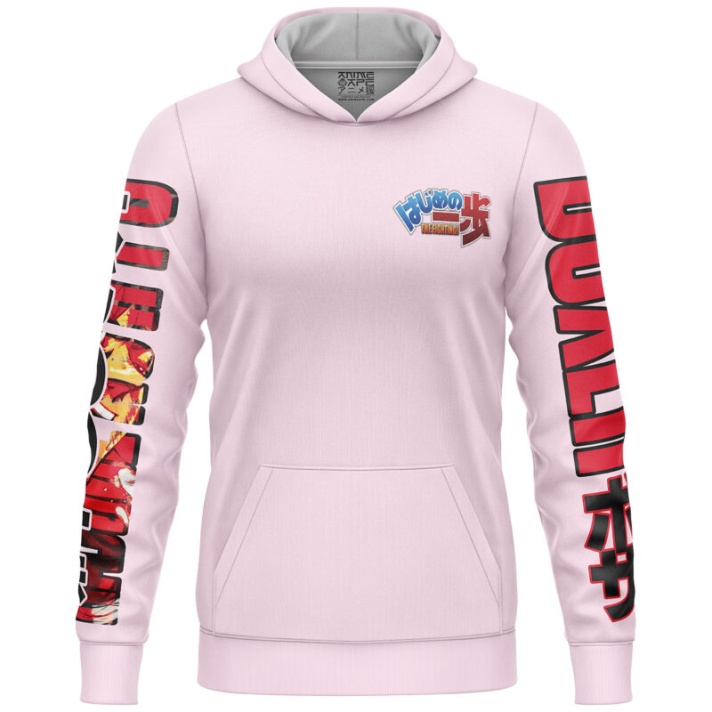 Ippo Makunouchi Hajime no Ippo Streetwear Lightweight Hoodie - Image 2
