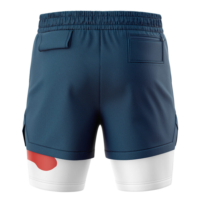 Isaac Netero Hunter X Hunter 2-in-1 Performance Shorts - Image 4