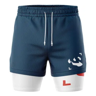 Isaac Netero Hunter X Hunter 2-in-1 Performance Shorts