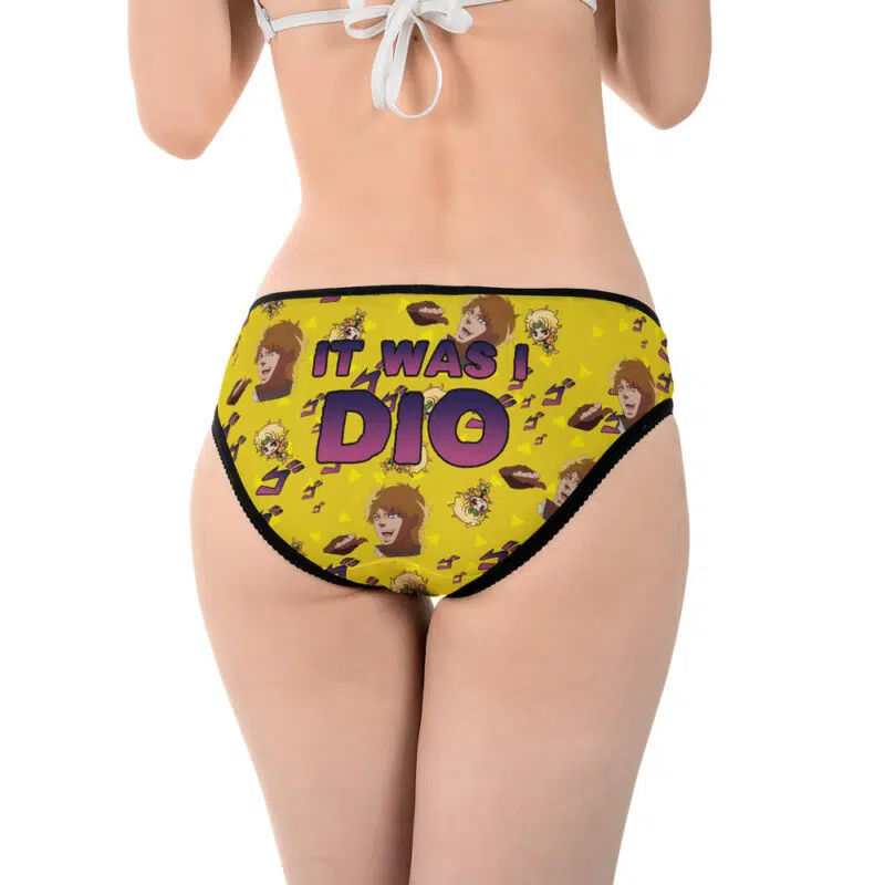 It was me Dio Jojo's Bizarre Adventure Panties - Image 4