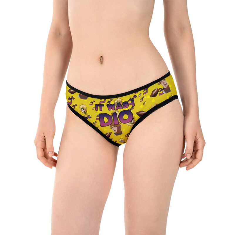 It was me Dio Jojo's Bizarre Adventure Panties - Image 3