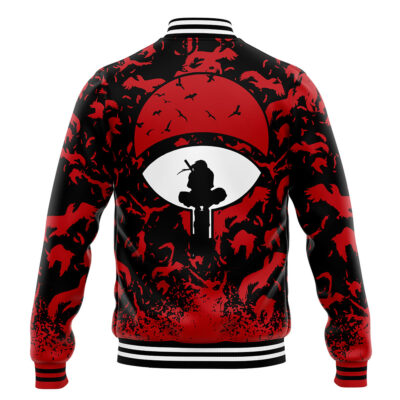 Itachi Crows Akatsuki Shippuden Varsity Jacket