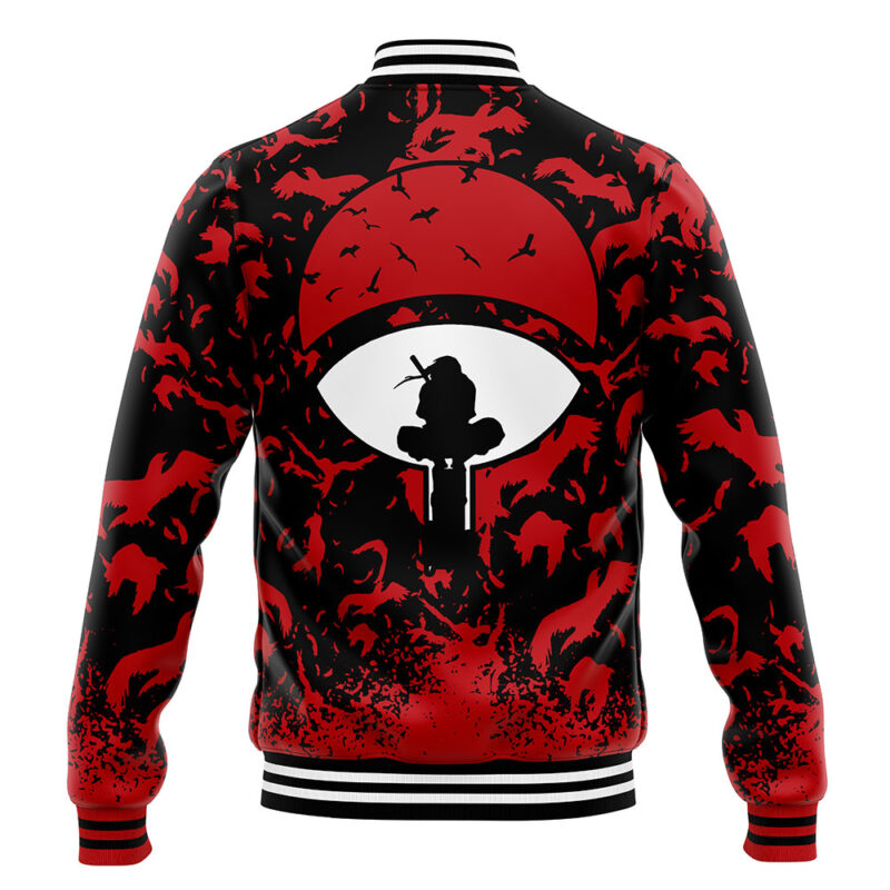 Itachi Crows Akatsuki Shippuden Varsity Jacket
