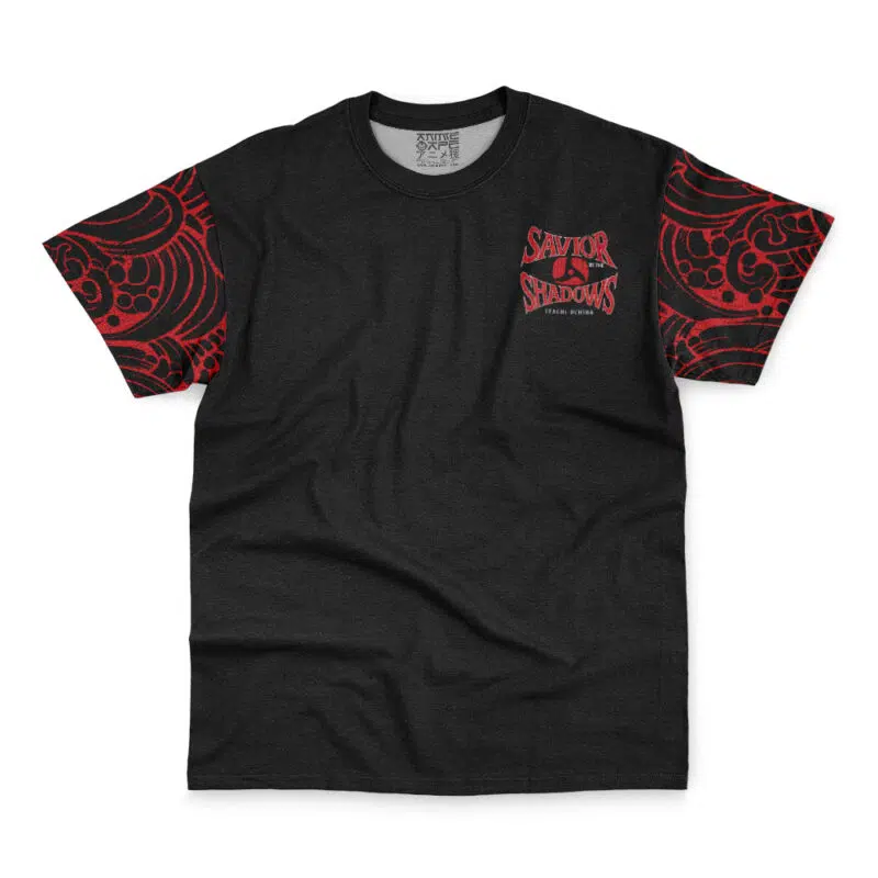 Itachi Uchiha Savior In The Shadows Shippuden Streetwear T-Shirt - Image 3