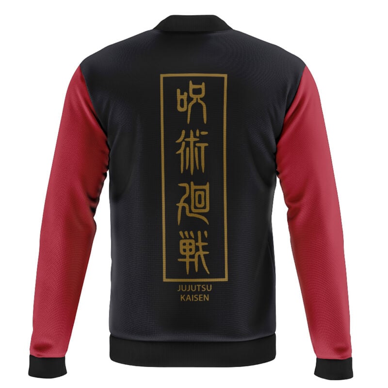 Itadori Jujutsu Kaisen Casual Bomber Jacket - Image 2