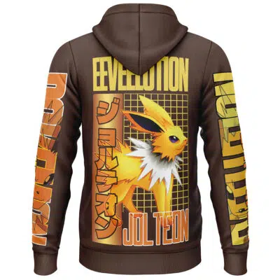 Jolteon Pokemon Streetwear Lightweight Hoodie