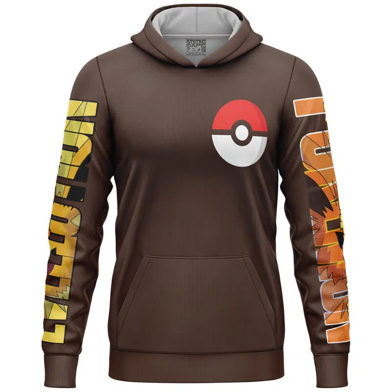 Jolteon Pokemon Streetwear Lightweight Hoodie - Image 2