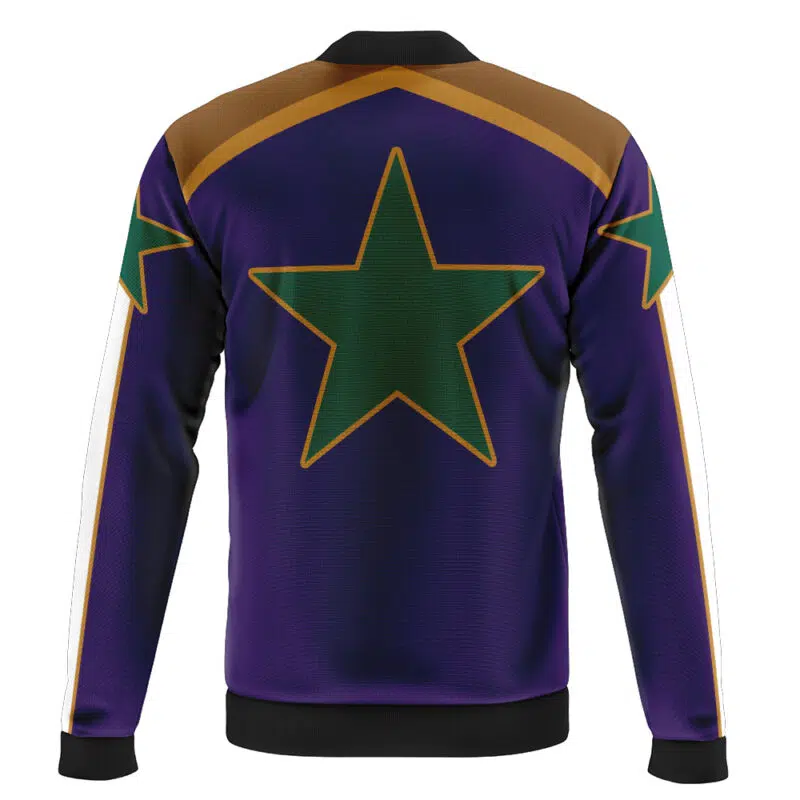Jotaro Kujo Jojo's Bizarre Adventure Casual Bomber Jacket - Image 2