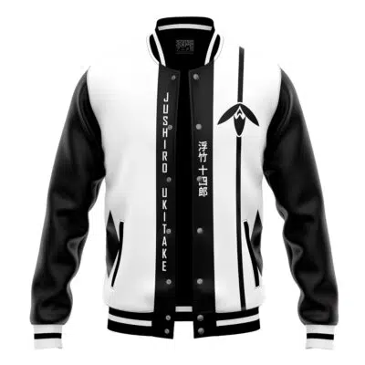 Jushiro Ukitake Bleach Varsity Jacket
