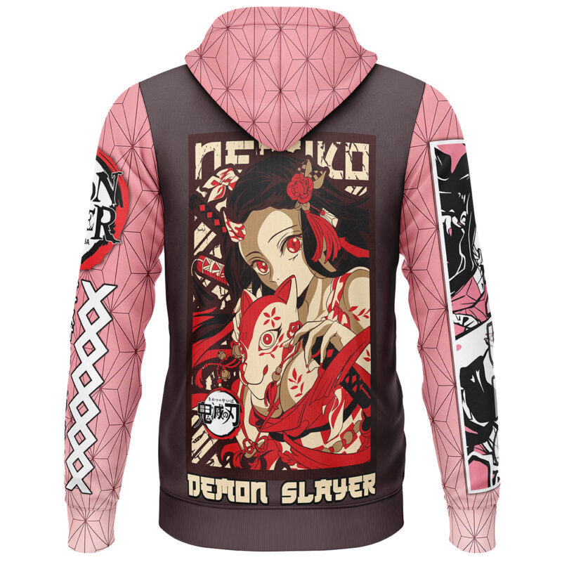 Kamado Nezuko Demon Slayer Streetwear Lightweight Hoodie