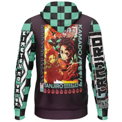 Kamado Tanjiro Demon Slayer Streetwear Lightweight Hoodie