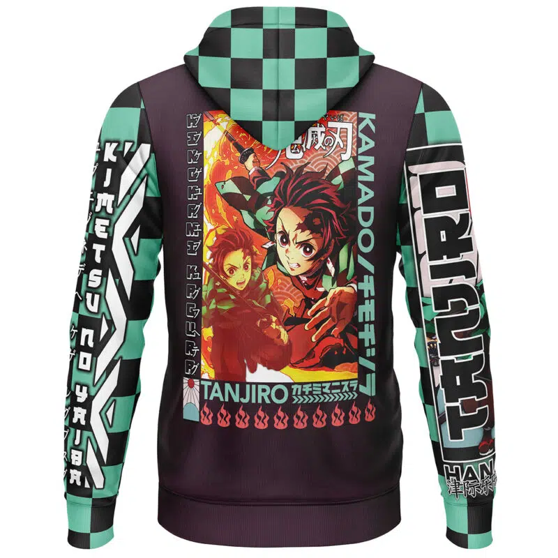 Kamado Tanjiro Demon Slayer Streetwear Lightweight Hoodie