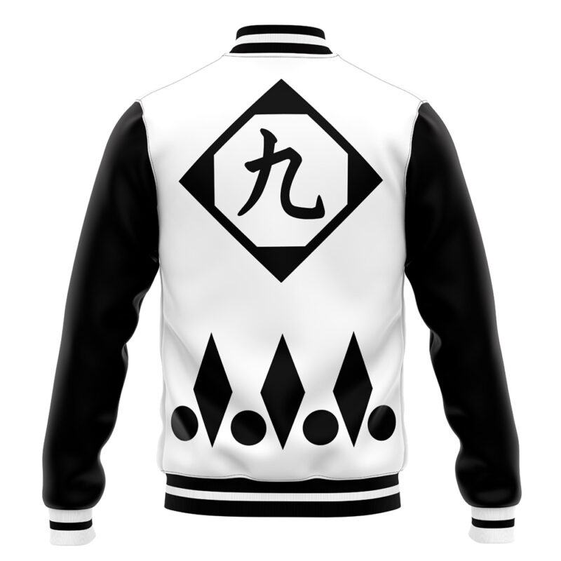 Kaname Tosen Bleach Varsity Jacket - Image 4