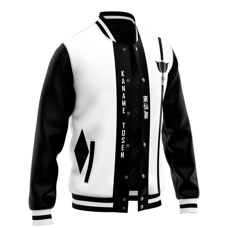 Kaname Tosen Bleach Varsity Jacket - Image 2