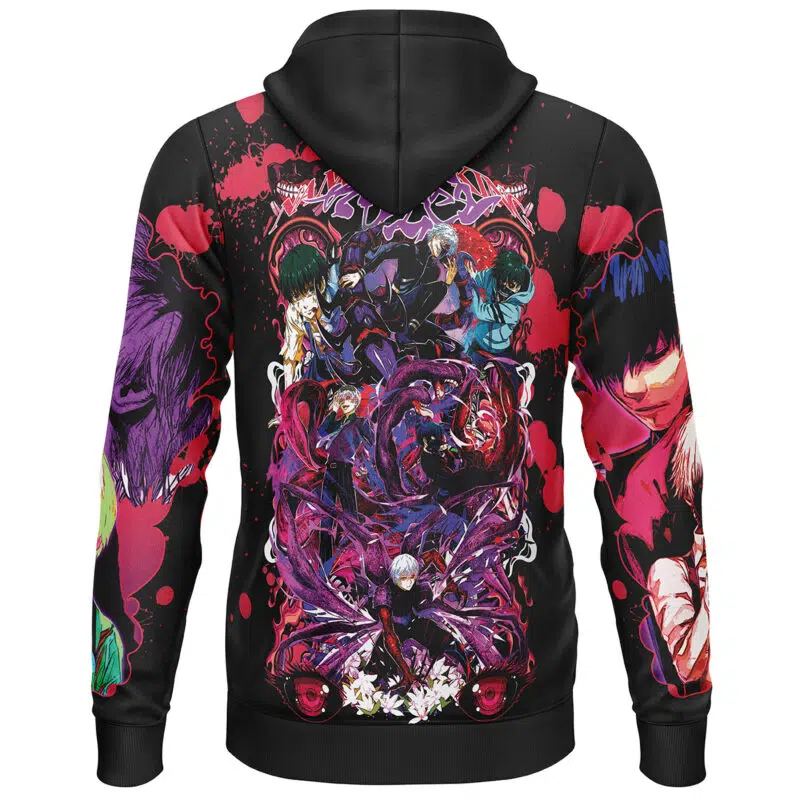 Kaneki Ken V2 Tokyo Ghoul Streetwear Lightweight Hoodie