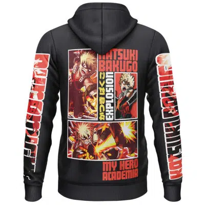 Katsuki Bakugo My Hero Academia Streetwear Hoodie Lightweight Hoodie
