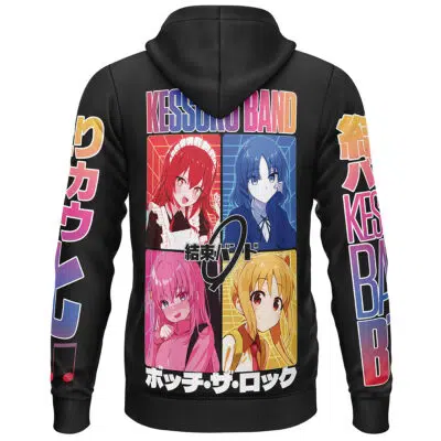 Kessoku Band Bocchi the Rock Streetwear Lightweight Hoodie