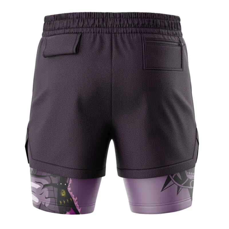 Killer Queen Bite the Dust JoJo's Bizarre Adventure 2-in-1 Performance Shorts - Image 4