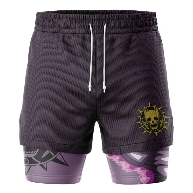 Killer Queen Bite the Dust JoJo's Bizarre Adventure 2-in-1 Performance Shorts - Image 2