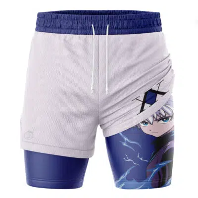 Killua Godspeed Hunter X Hunter 2-in-1 Performance Shorts